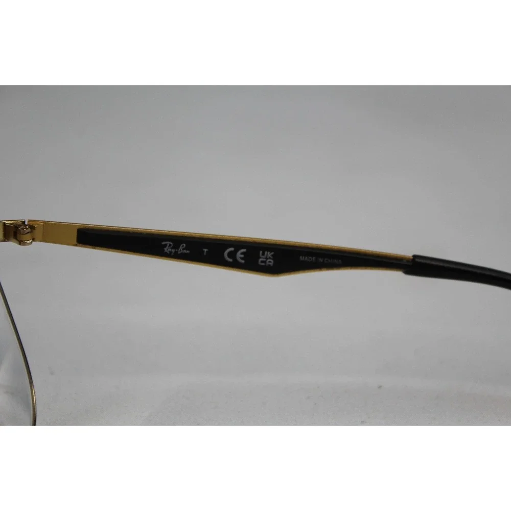 Ray-Ban Rb6363 2890 Polished Black On Gold / Frames only